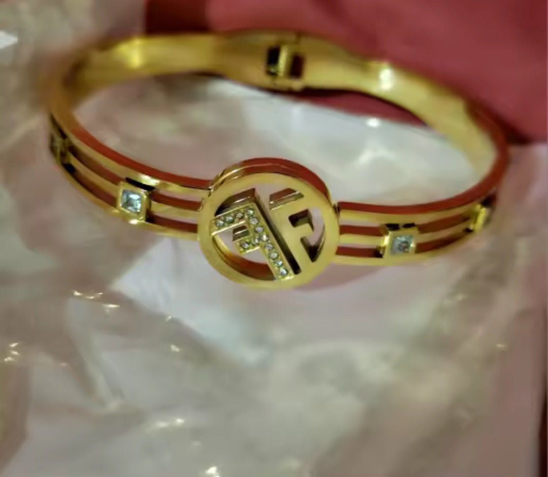Fendi inspired bangle