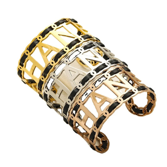 Designer Chanel Inspired bracelets