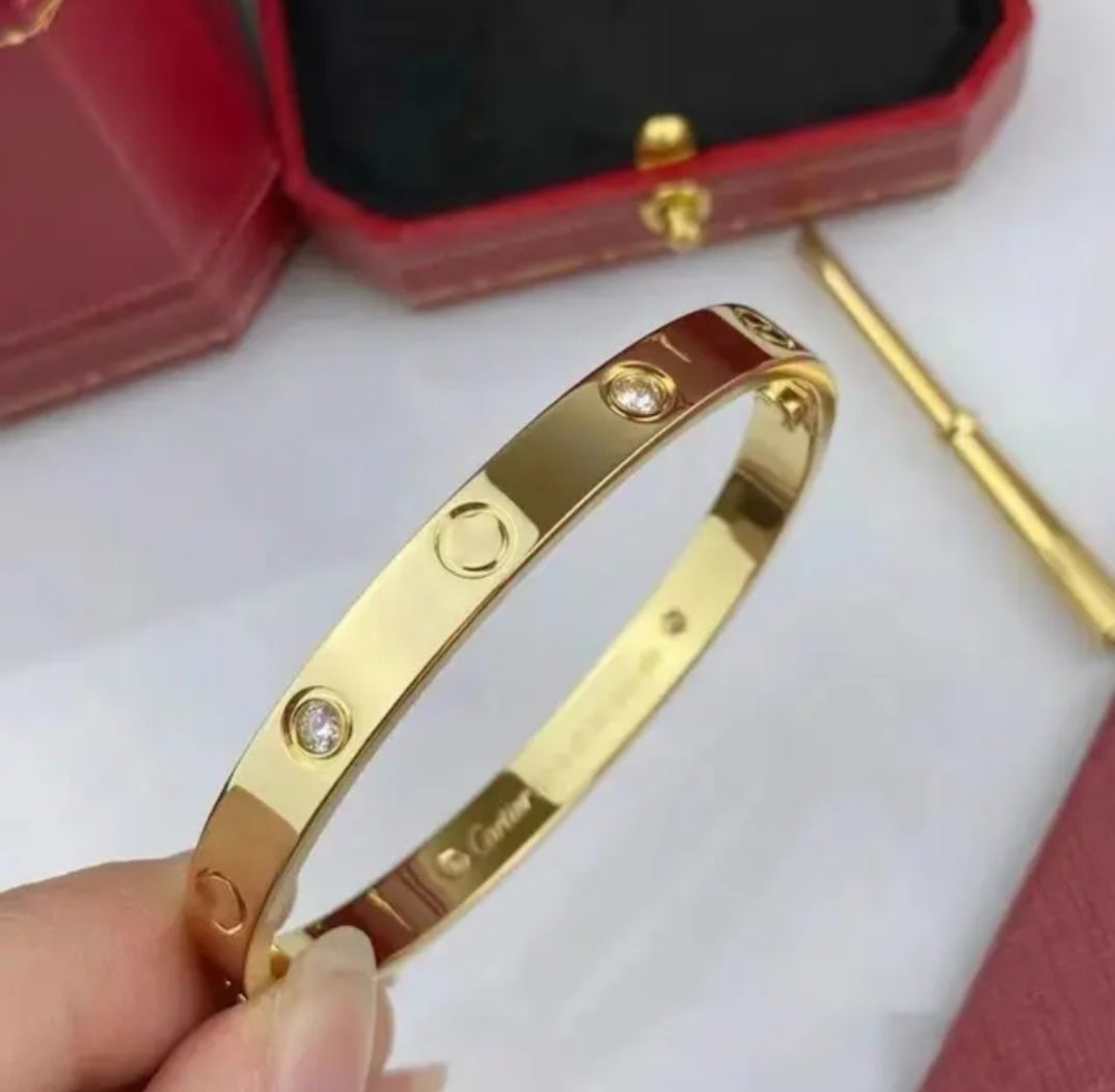 Cartier inspired bangle