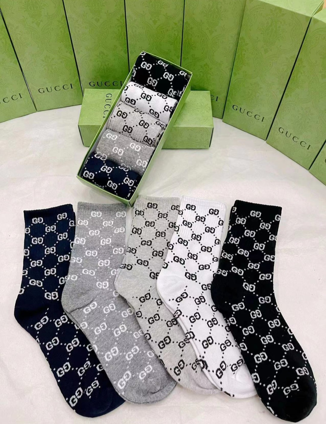 GUCCI inspired socks