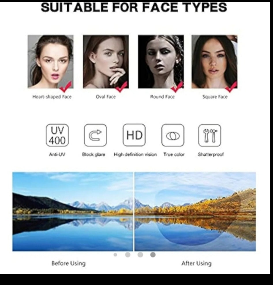 Oversized Square Eyewear