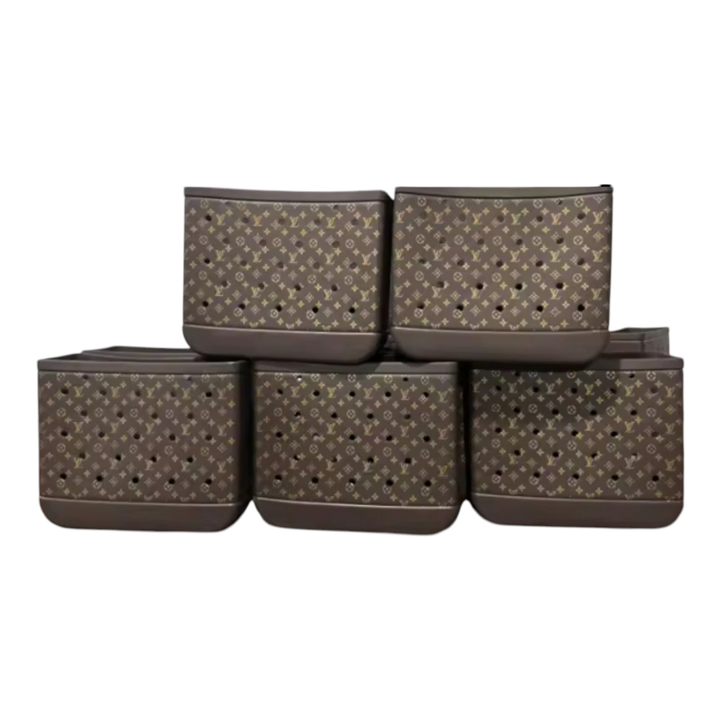 LV inspired Bogg Tote Bag