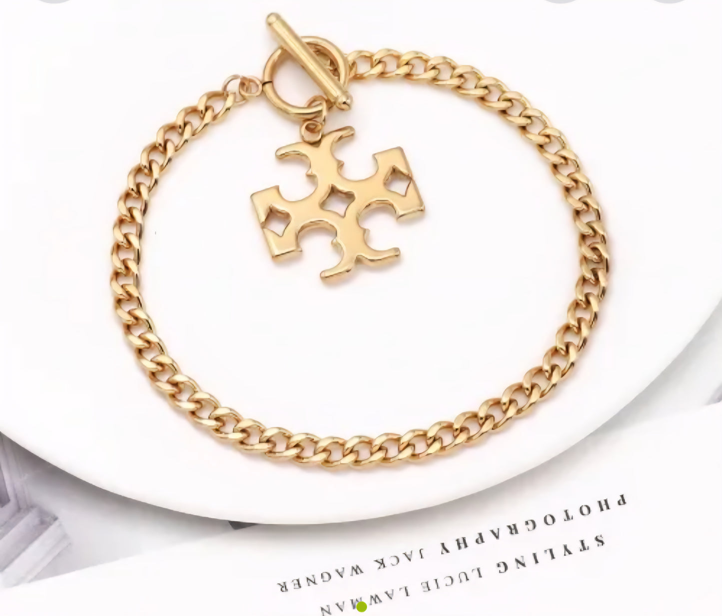 Tory Burch inspired bracelet