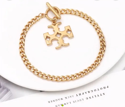 Tory Burch inspired bracelet