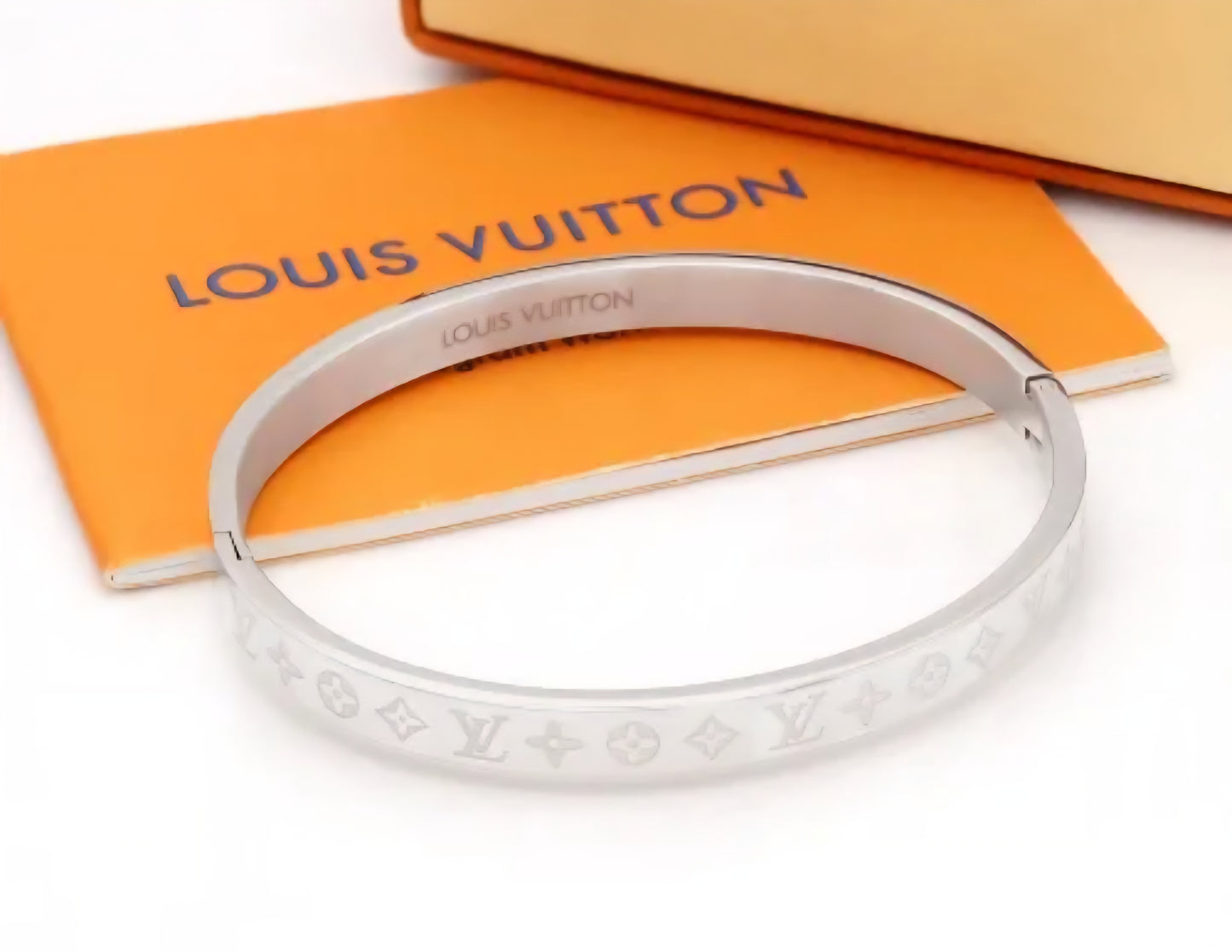LV  inspired Bangle