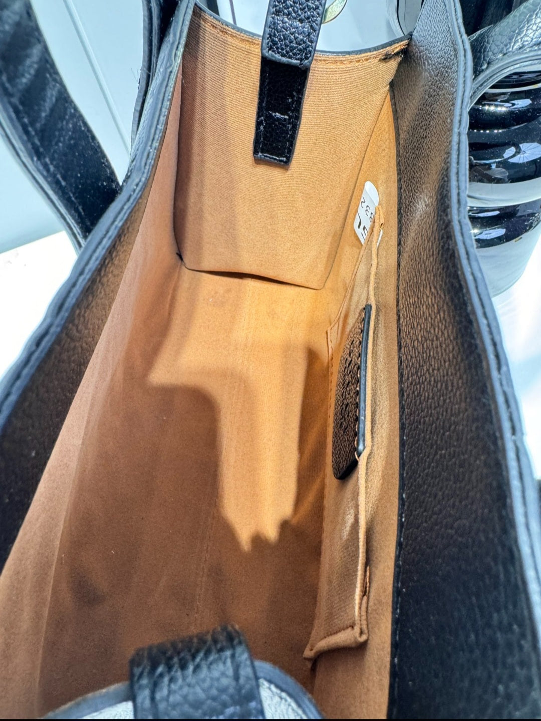 Gucci inspired leather engrave monogram purse