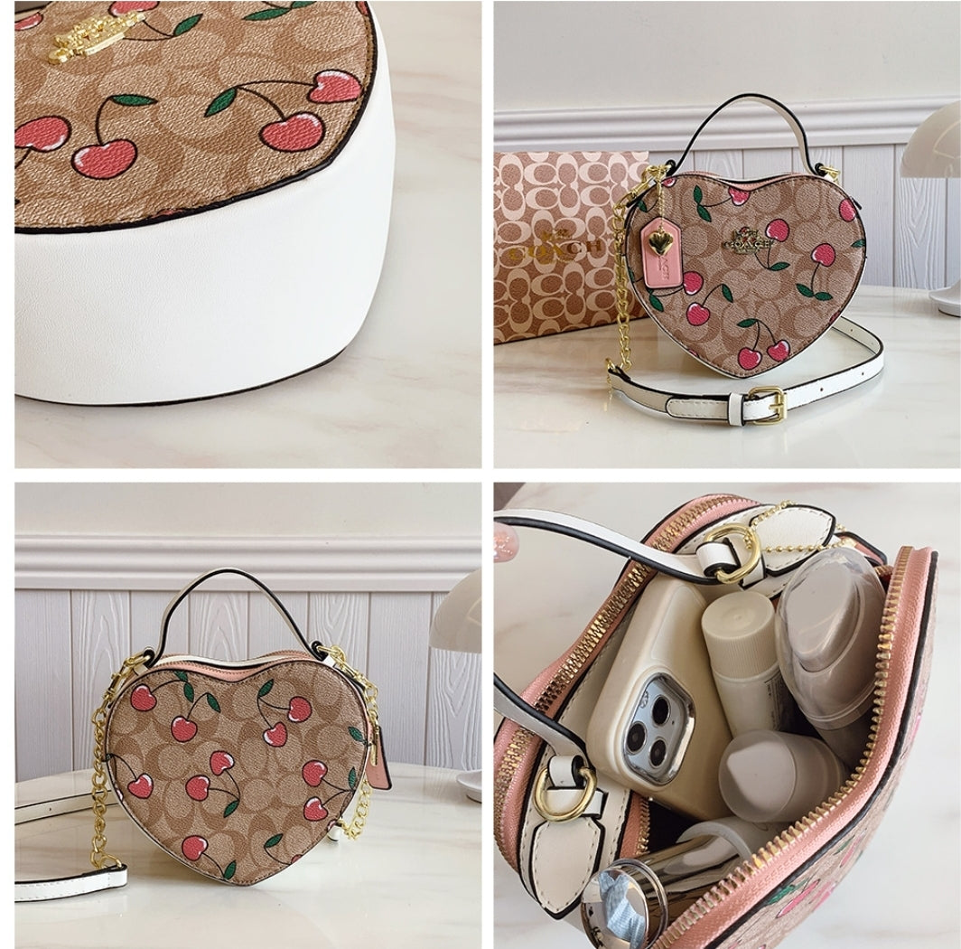Coach Heart Shape handbag