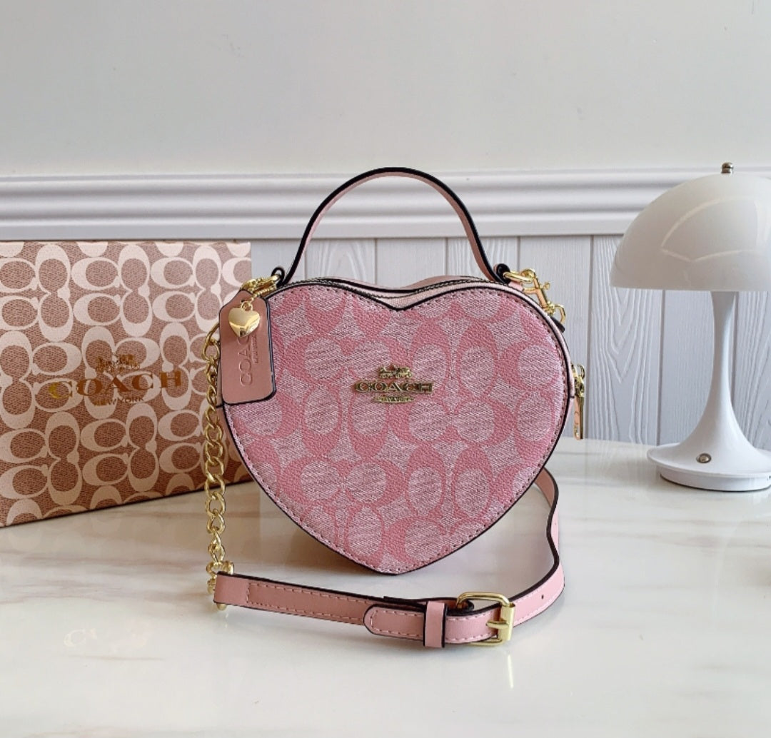 Coach Heart Shape handbag