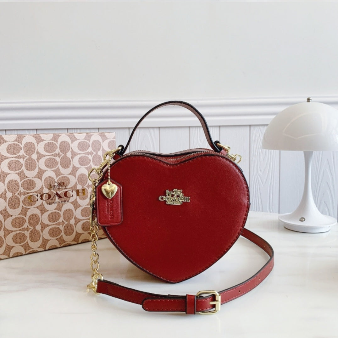 Coach Heart Shape handbag