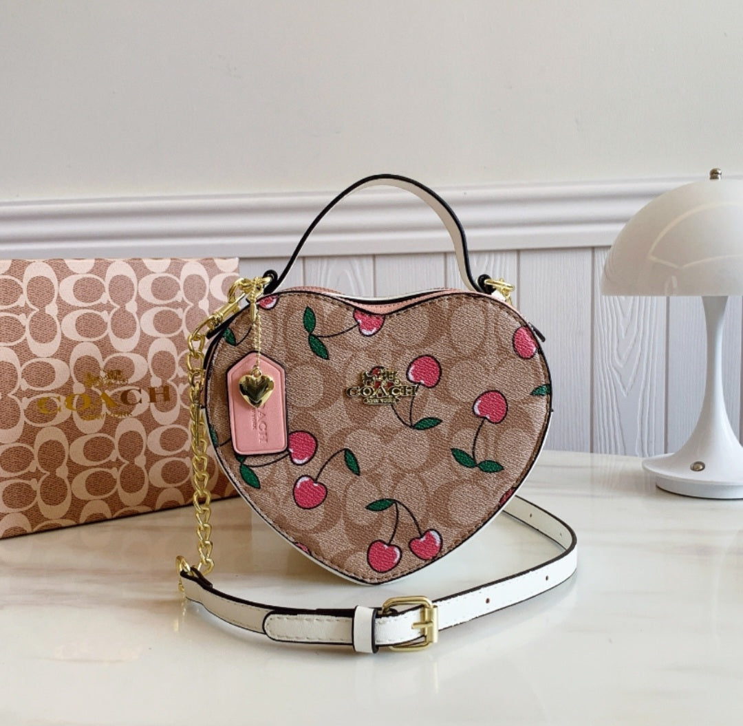 Coach Heart Shape handbag