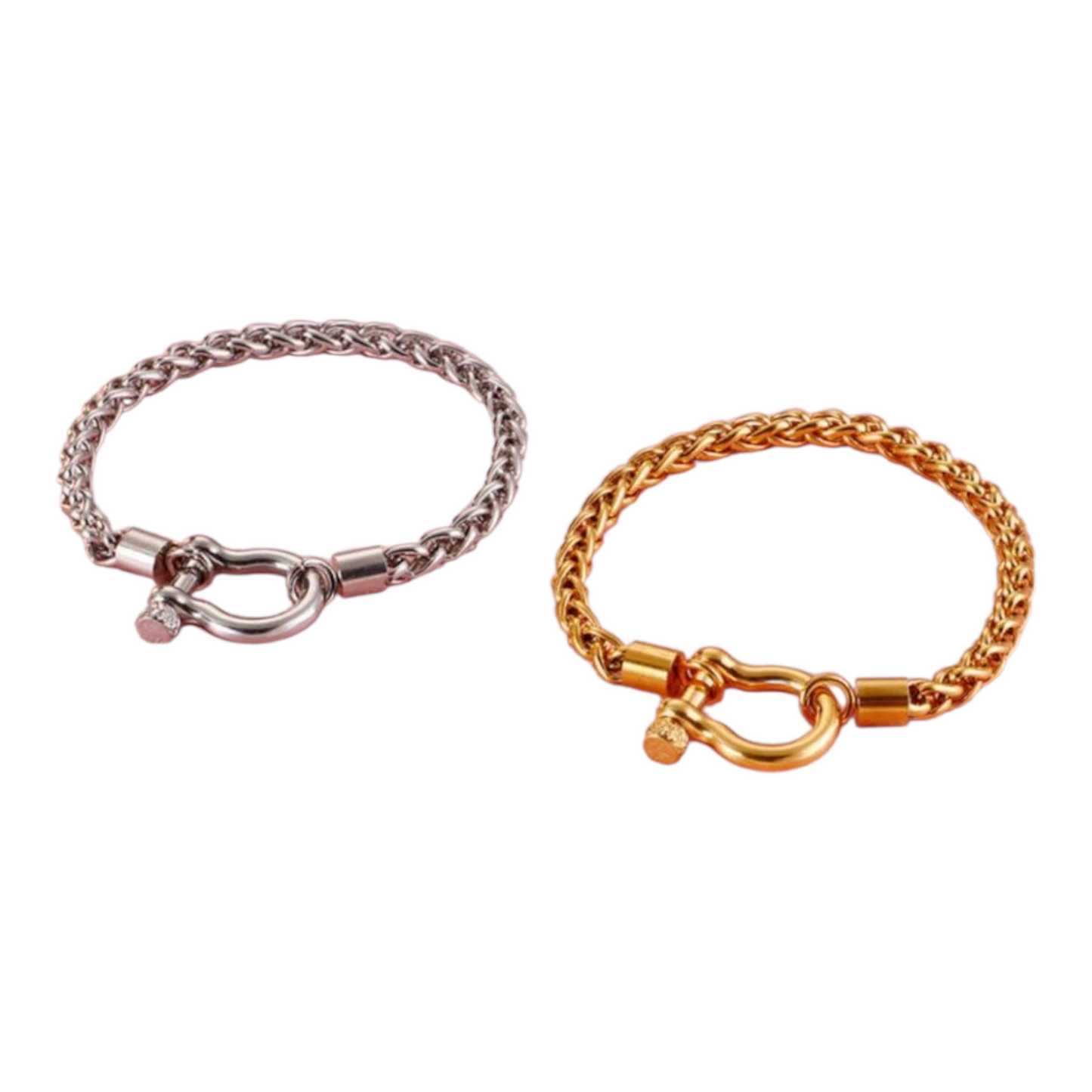 Horse Bit Screw Lock Bracelet