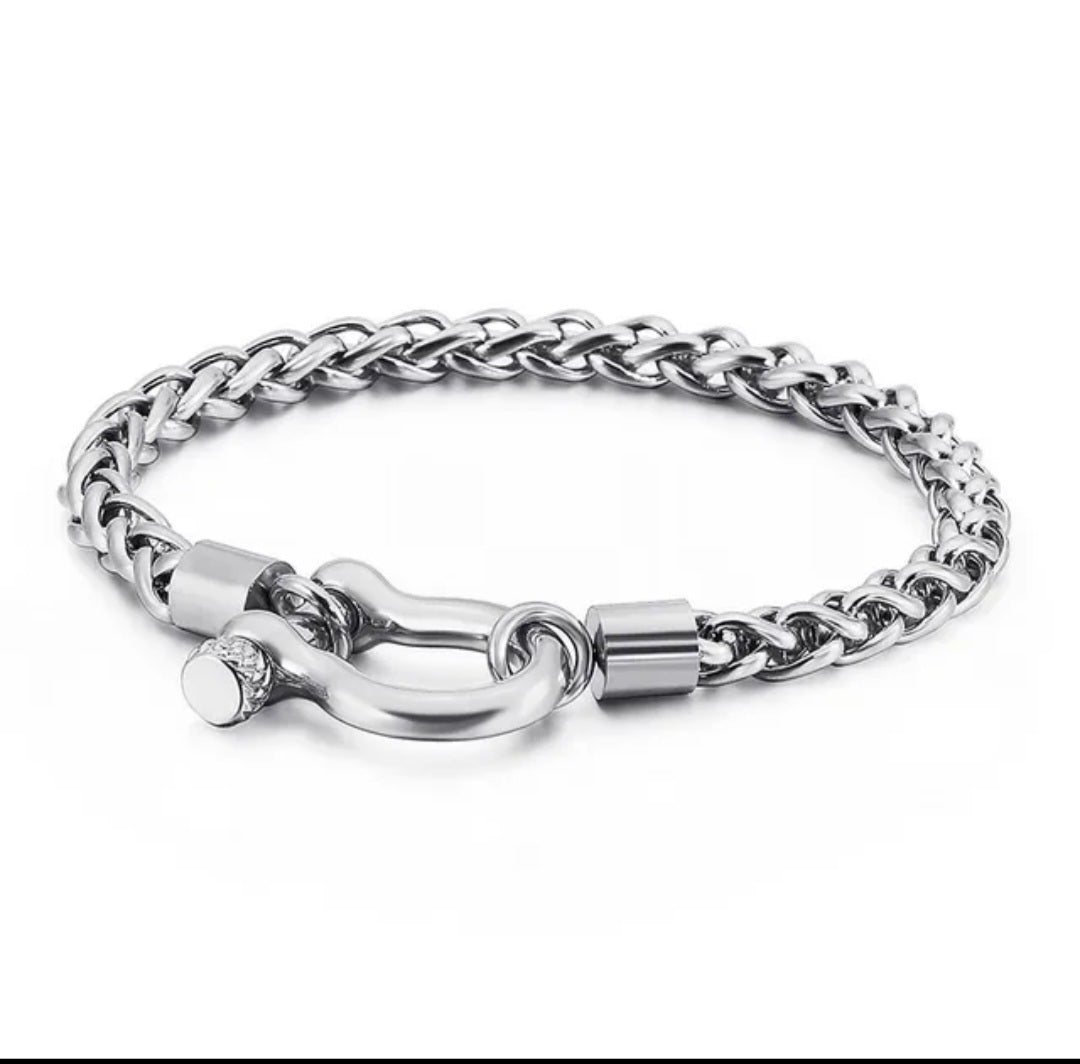 Horse Bit Screw Lock Bracelet