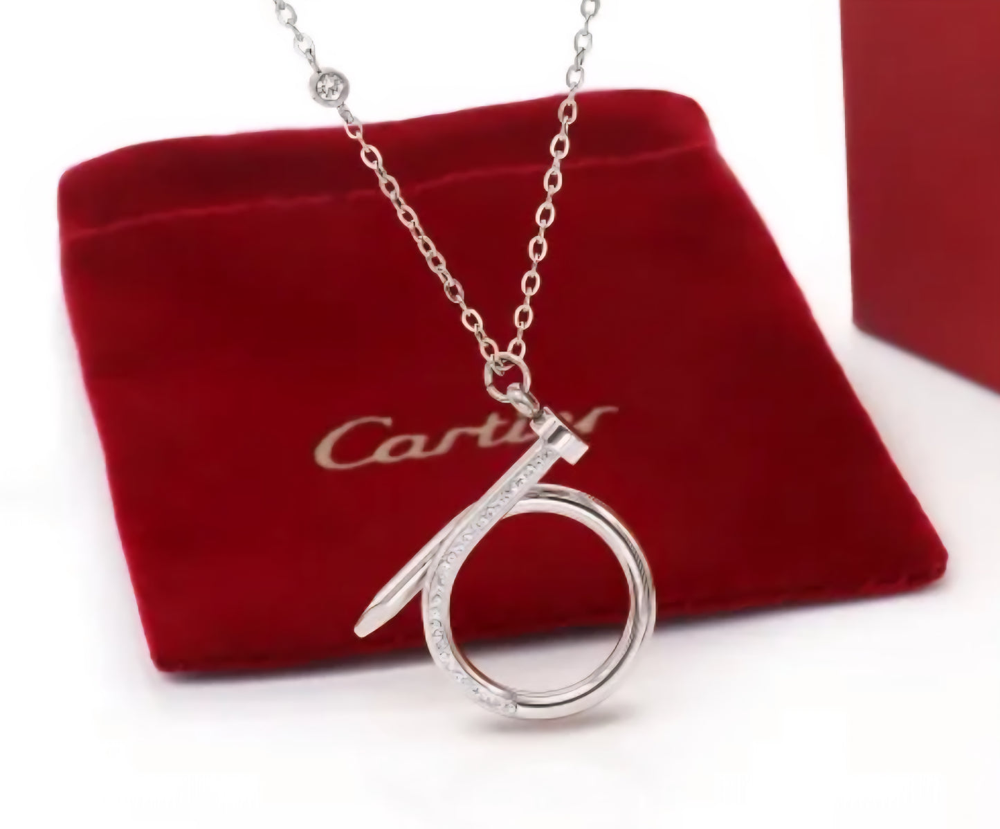 Cartier Nail Necklace