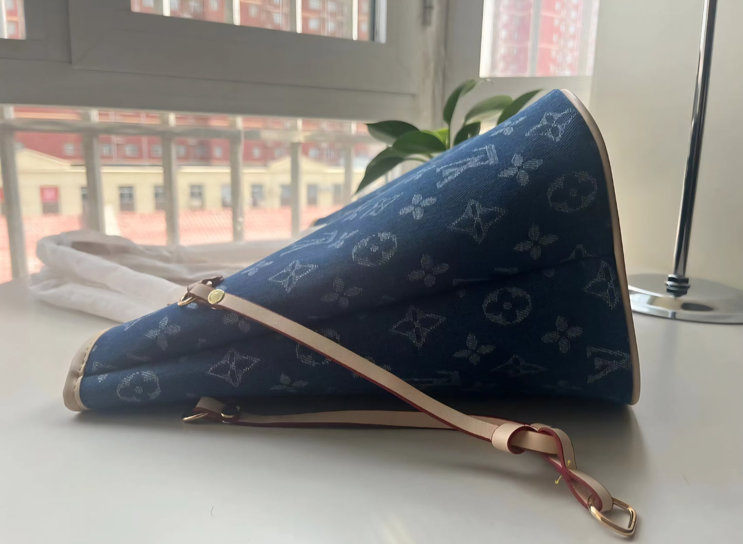 LV Denim Inspired Tote Bags