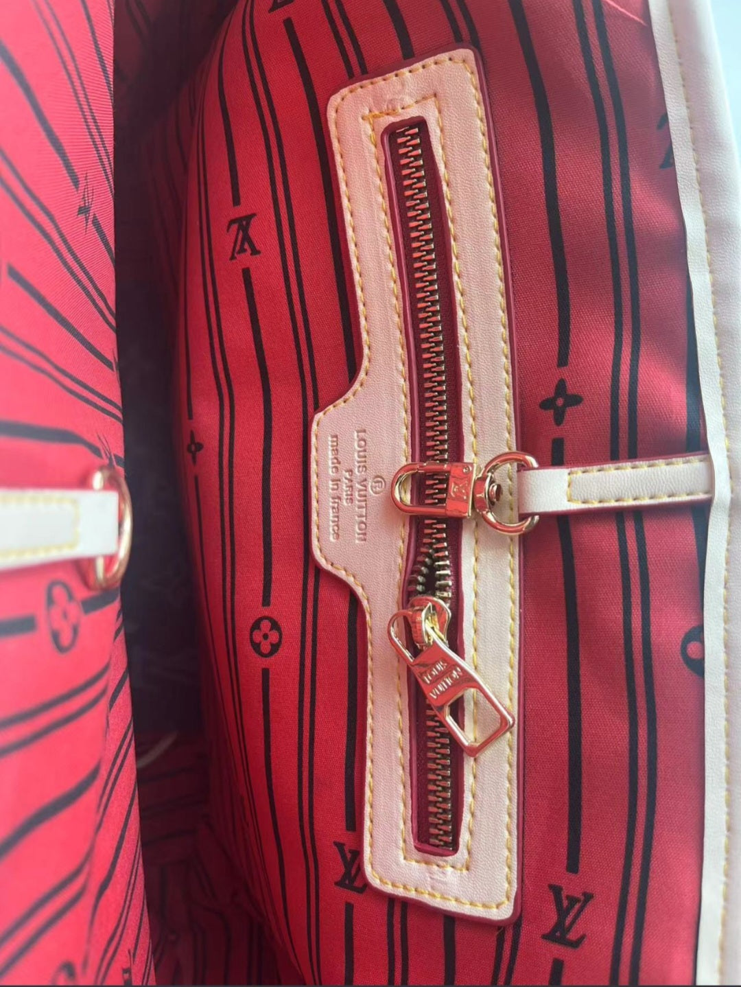 LV Denim Inspired Tote Bags