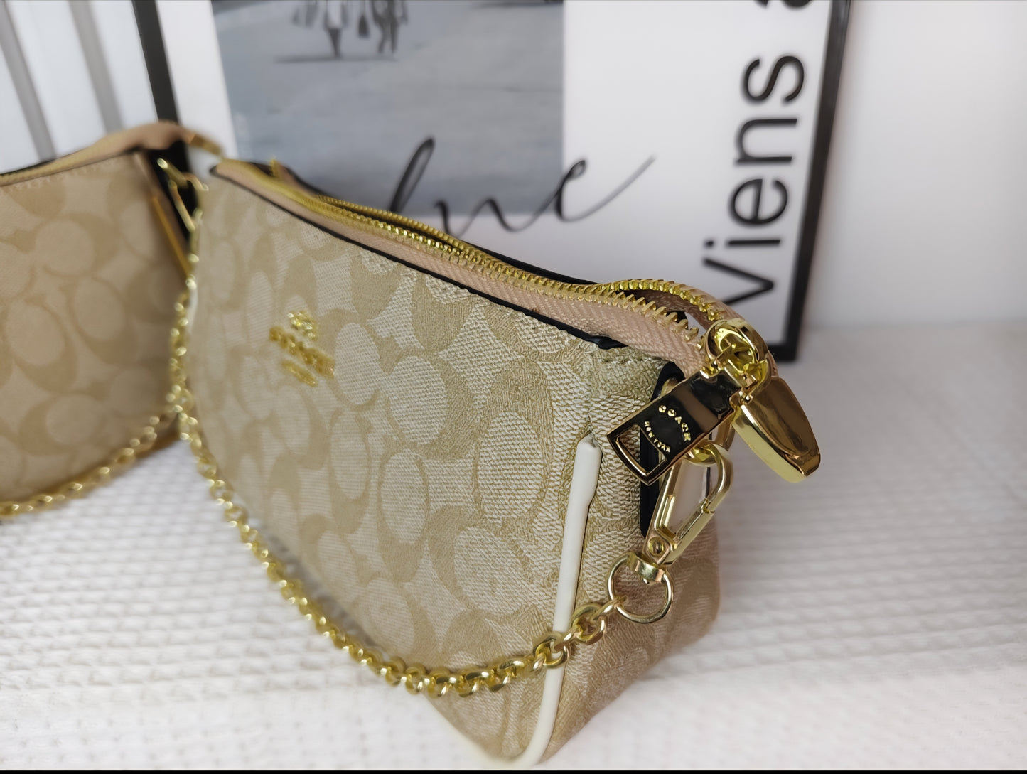 Coach inspired handbag