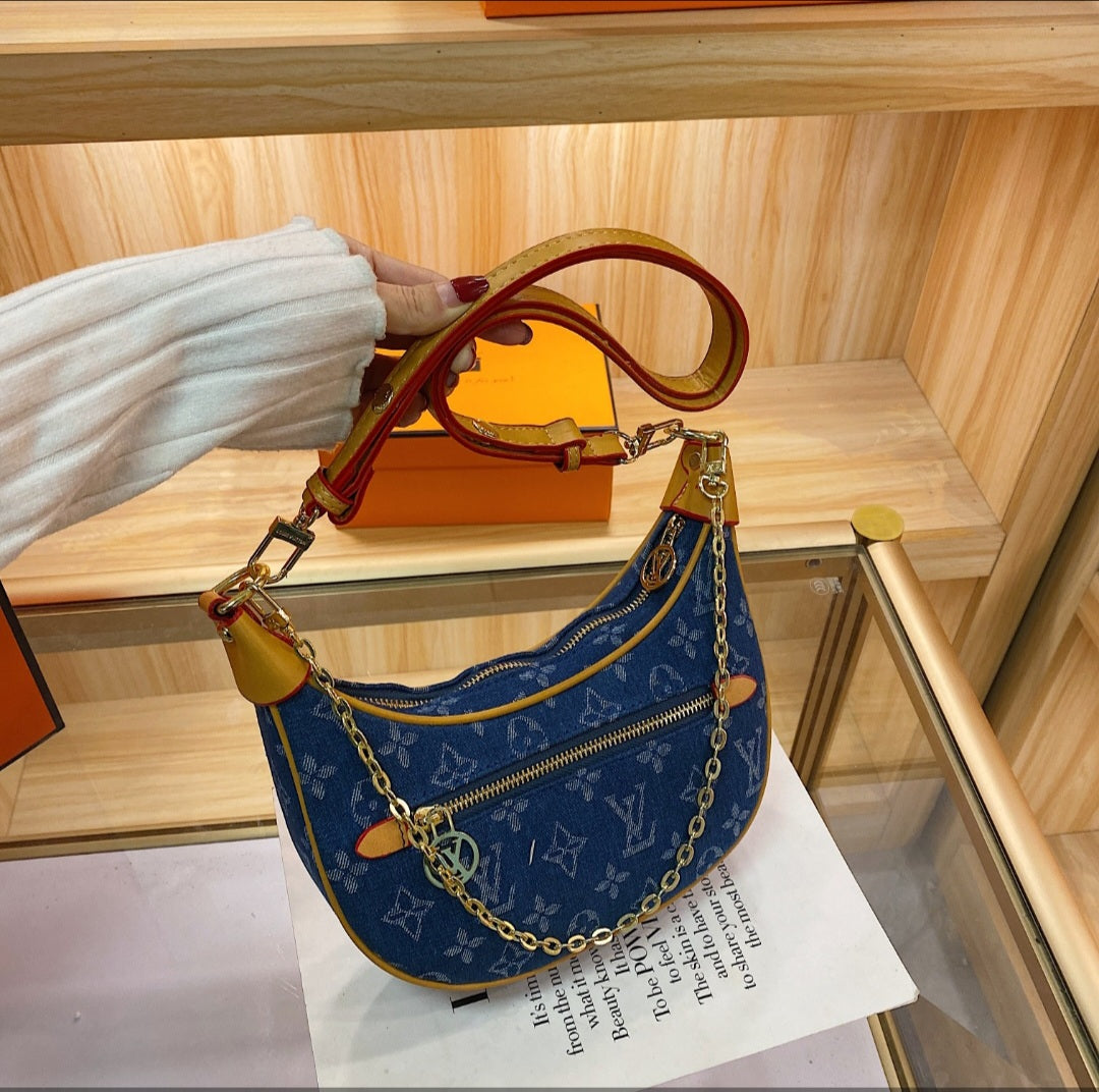 LV Designer Inspired denim handbags