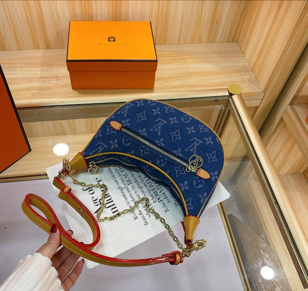 LV Designer Inspired denim handbags