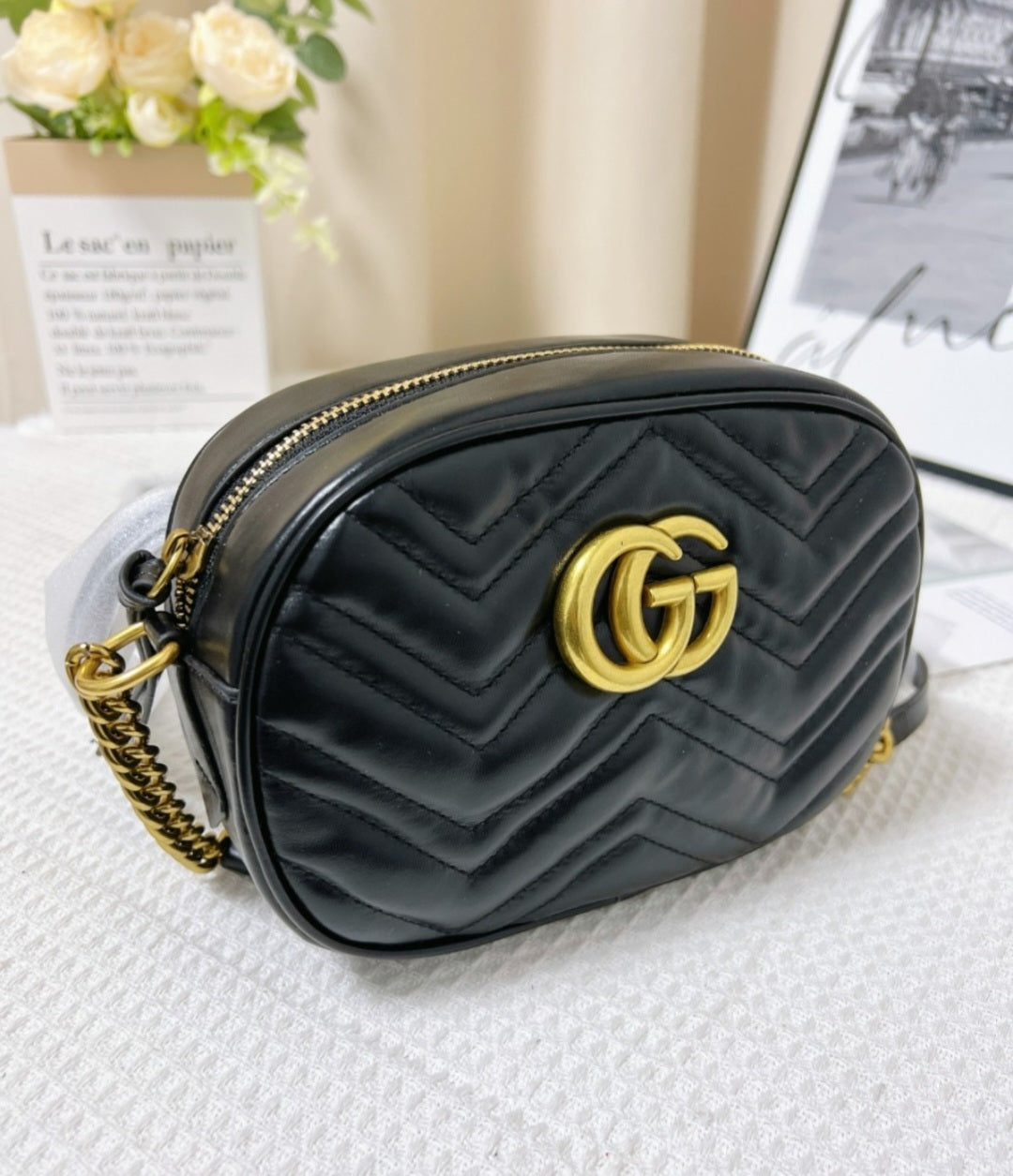 Gucci inspired handbag