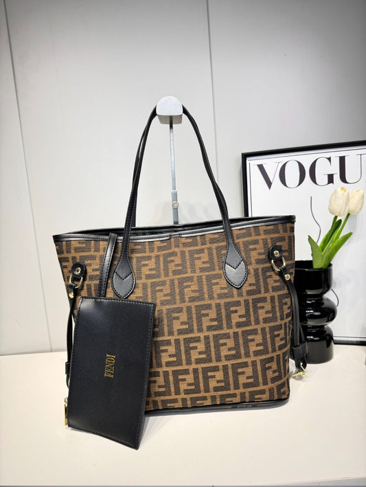 Fendi inspired Tote Bags