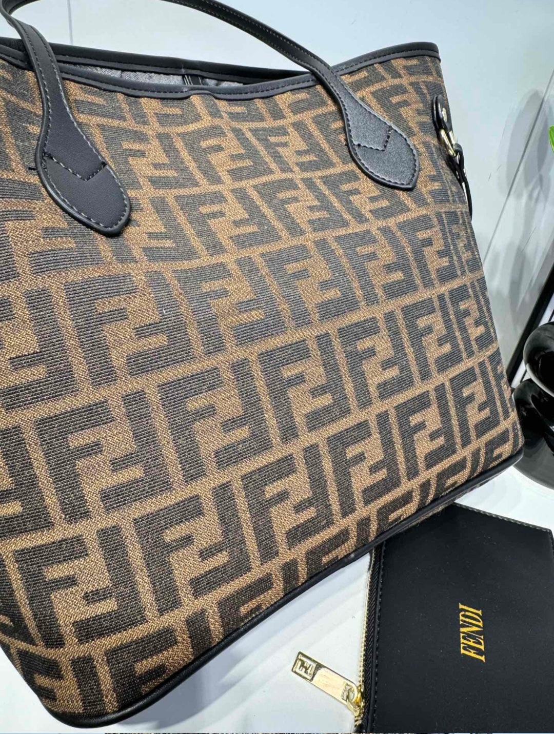 Fendi inspired Tote Bags
