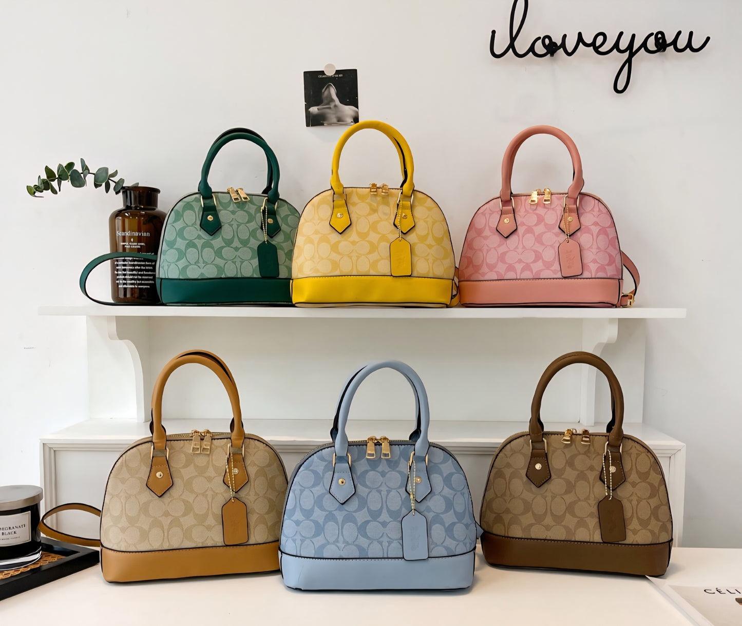 Coach inspired handbag