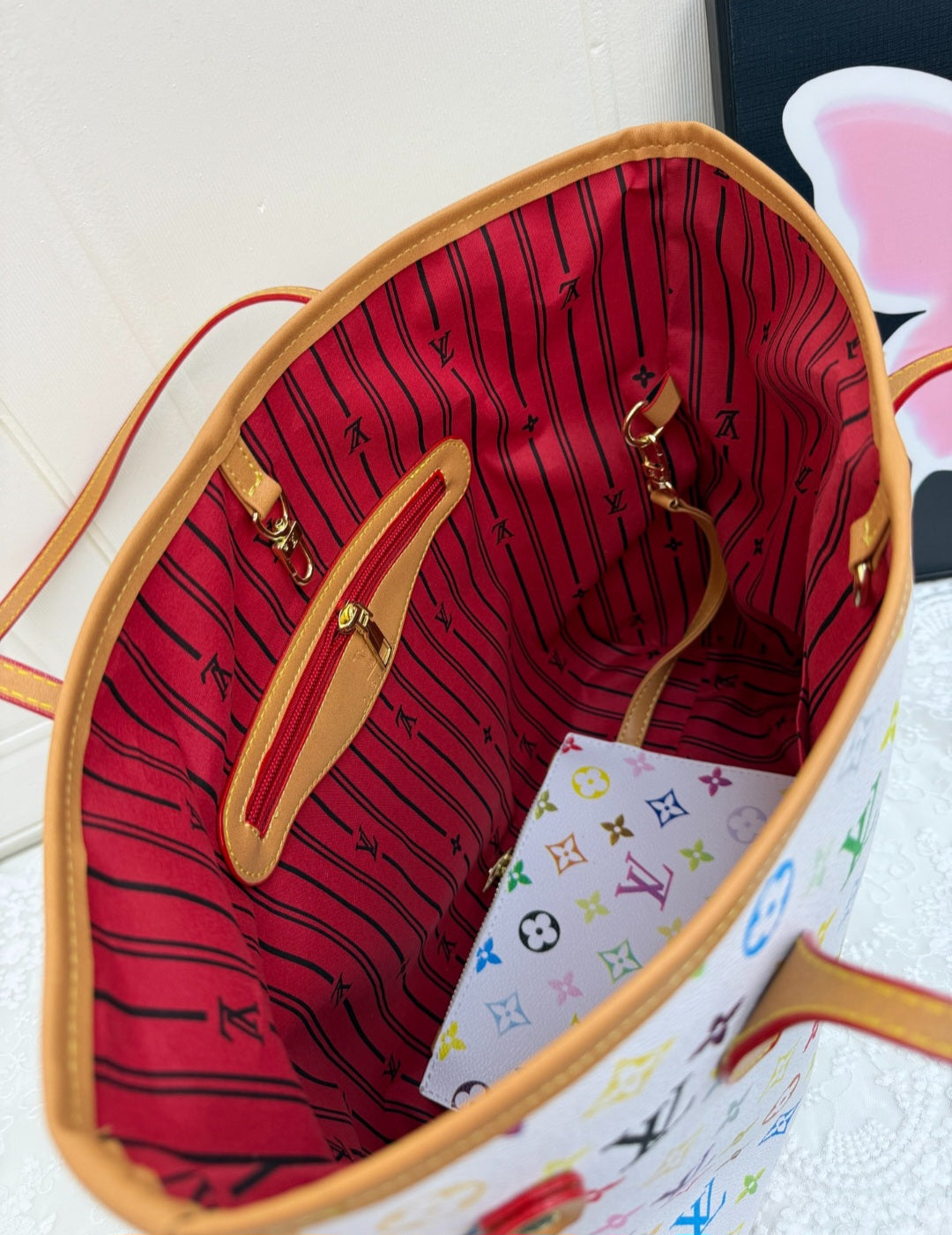 LV Inspired Tote Bag