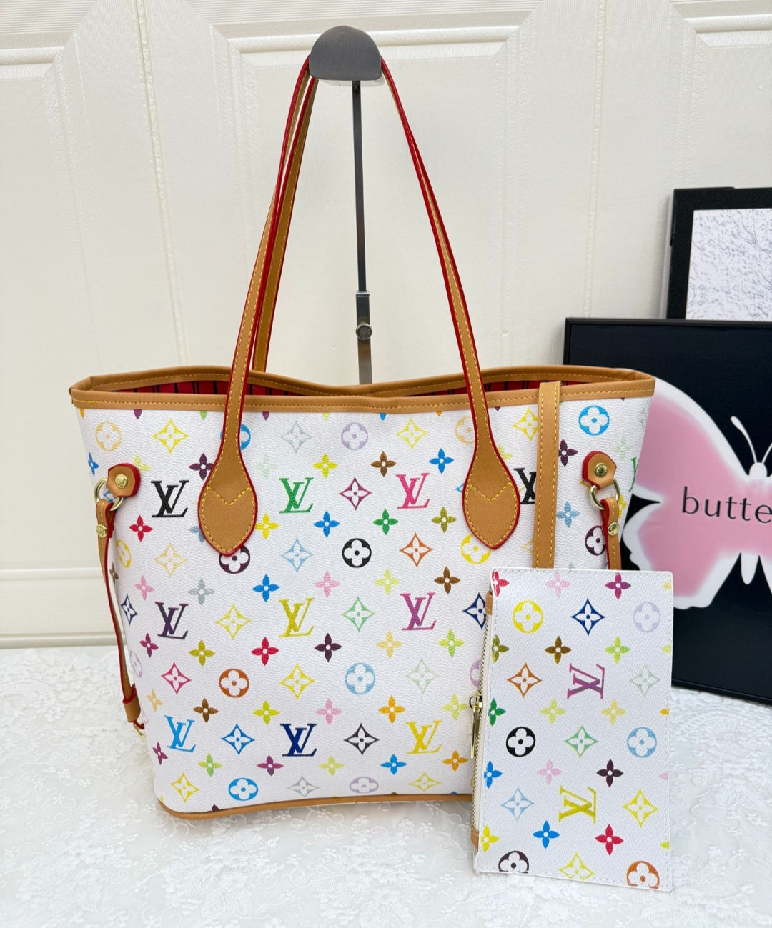 LV Inspired Tote Bag