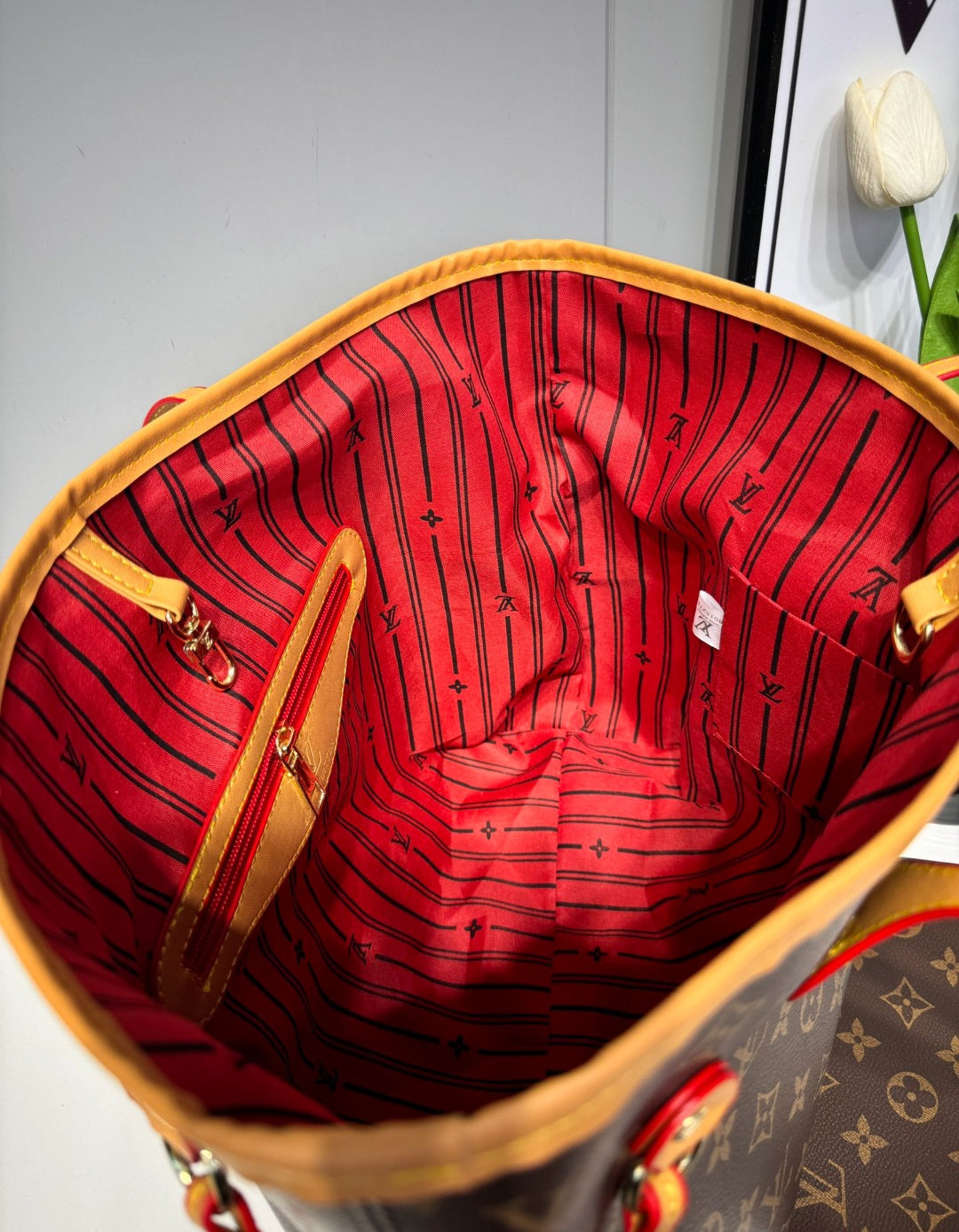 LV inspired Tote bag