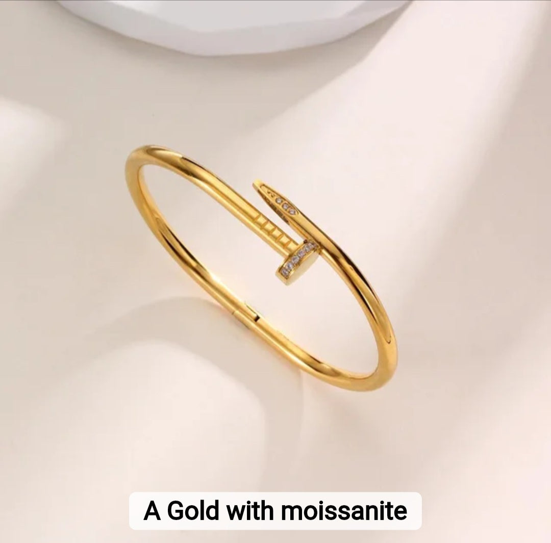 Cartier inspired Nail Bracelet