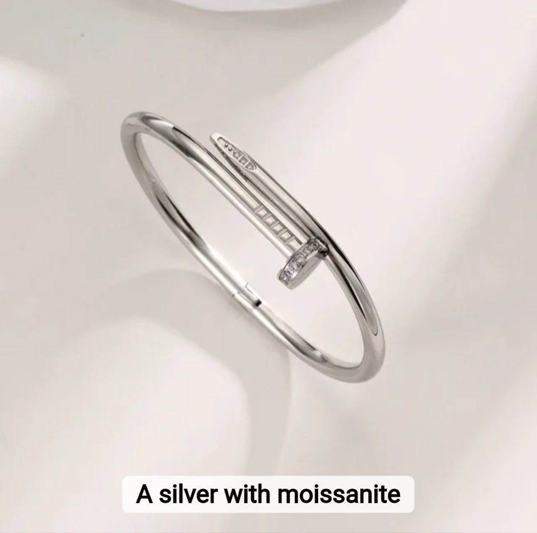 Cartier inspired Nail Bracelet