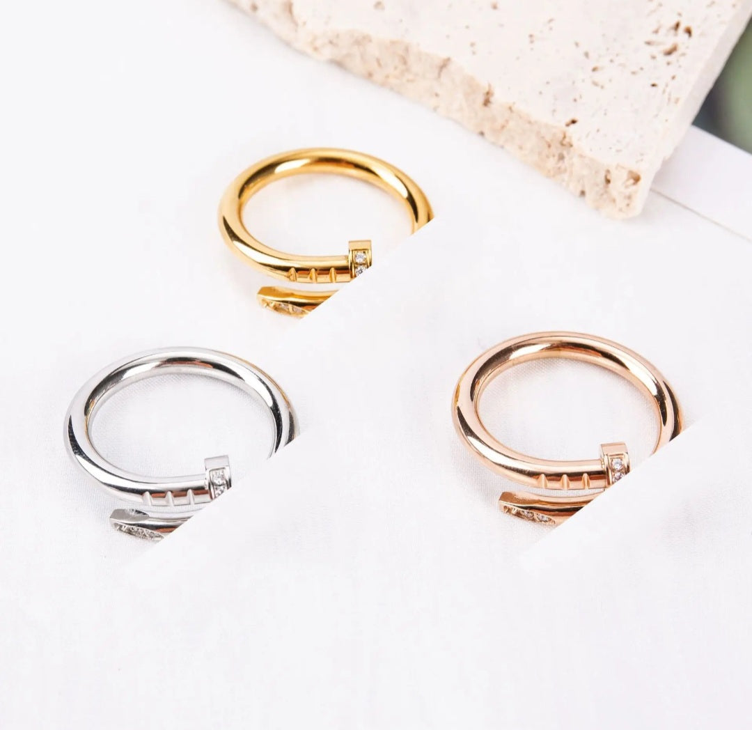 Cartier inspired Nail Rings
