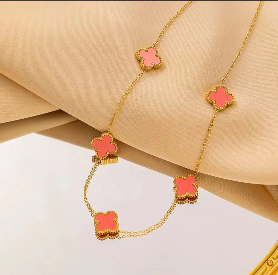 4 leaf clover Necklace