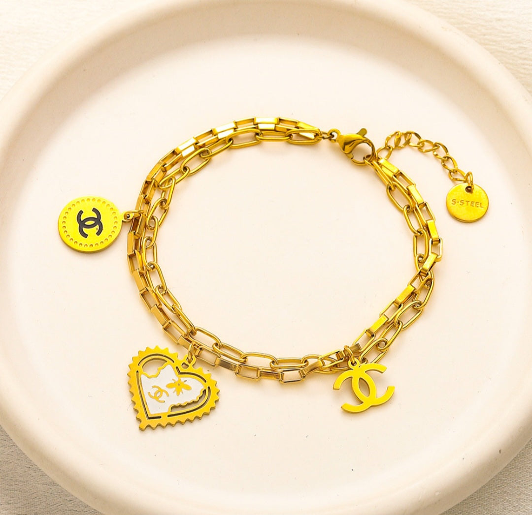 CHANEL inspired bracelets