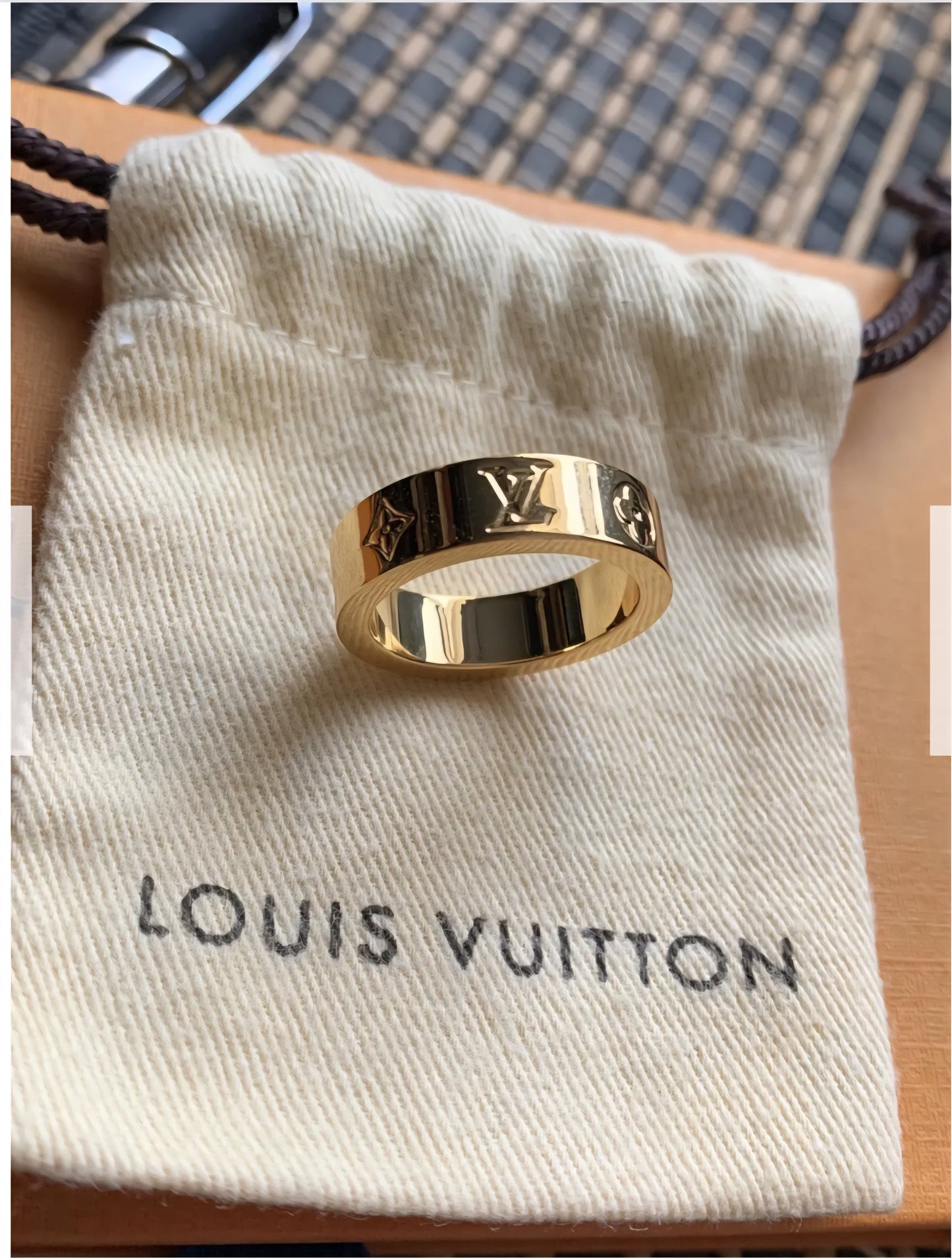 LV Signature inspired Ring