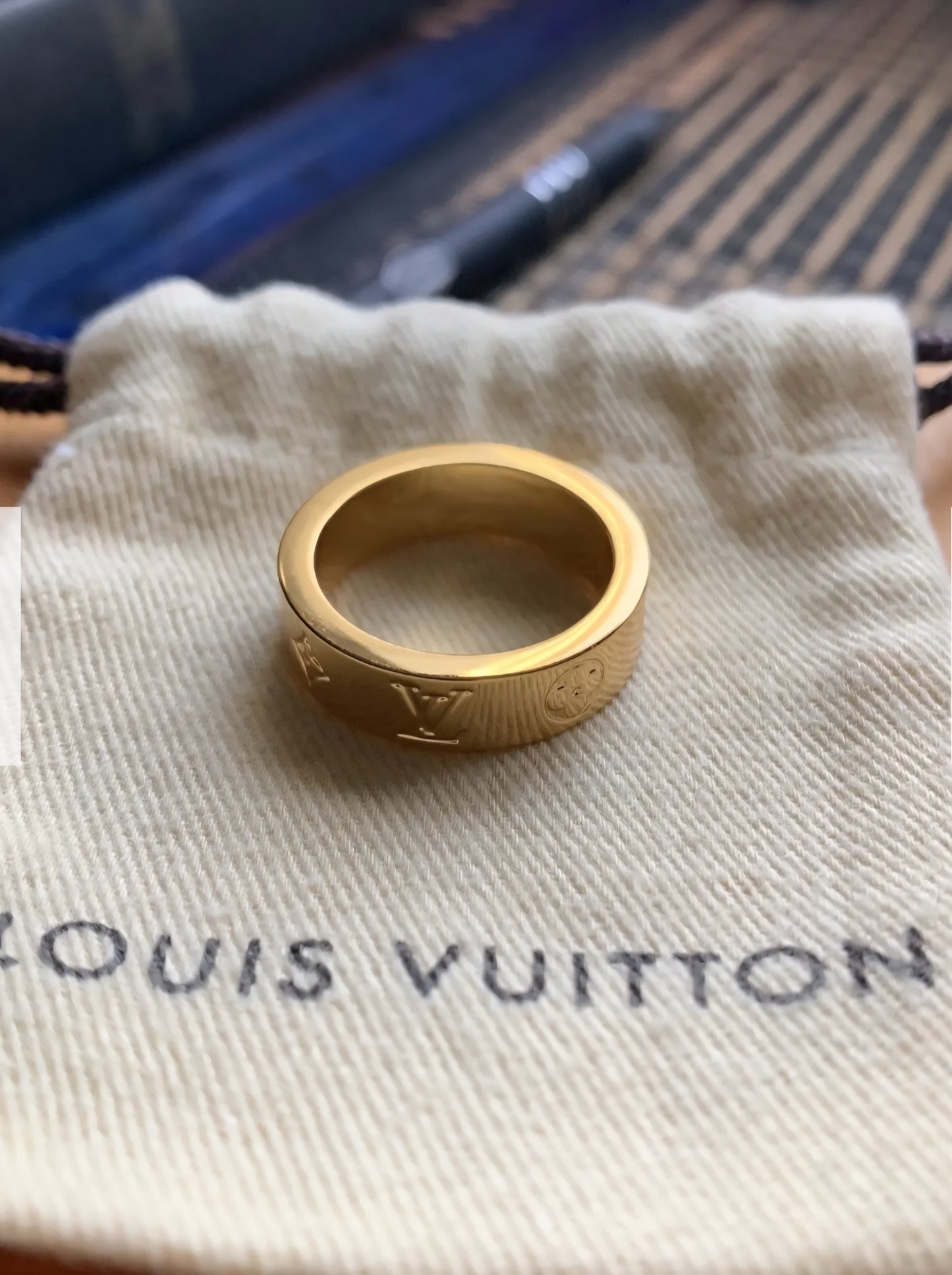 LV Signature inspired Ring