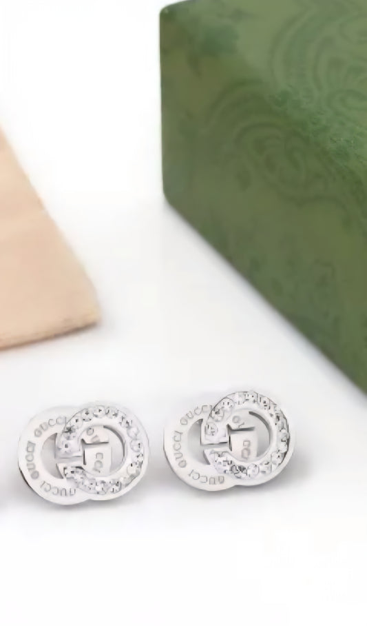 Gucci inspired Stud Earrings