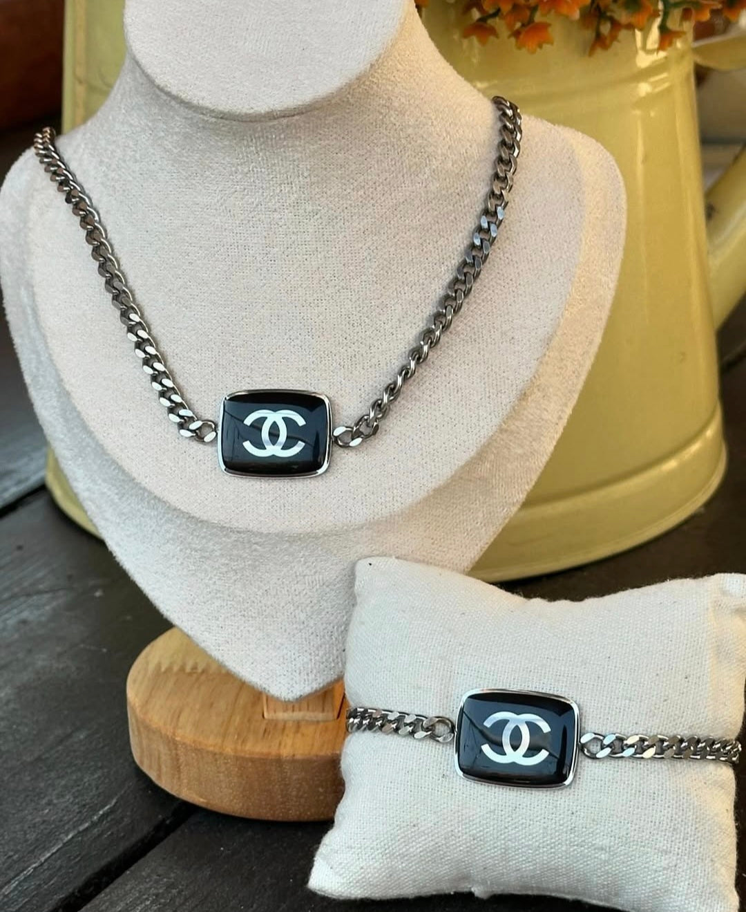 Chanel inspired necklace
