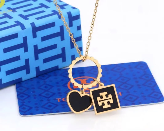 Tory Burch inspired necklace