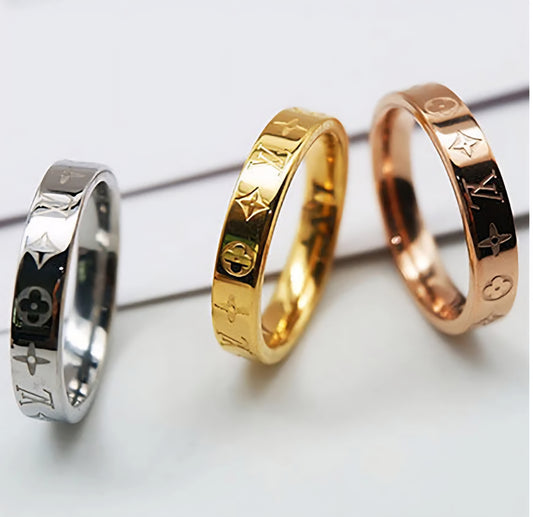 LV Signature inspired Ring