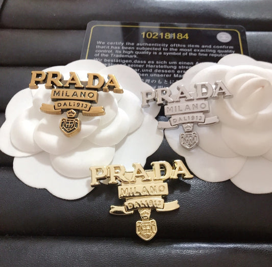 PRADA INSPIRED BROOCHES