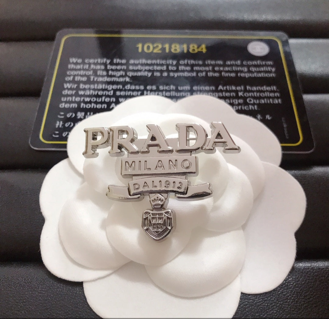 PRADA INSPIRED BROOCHES