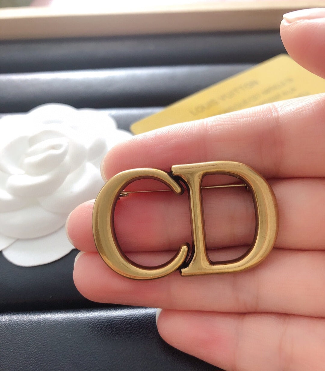 Christian Dior Inspired Brooch