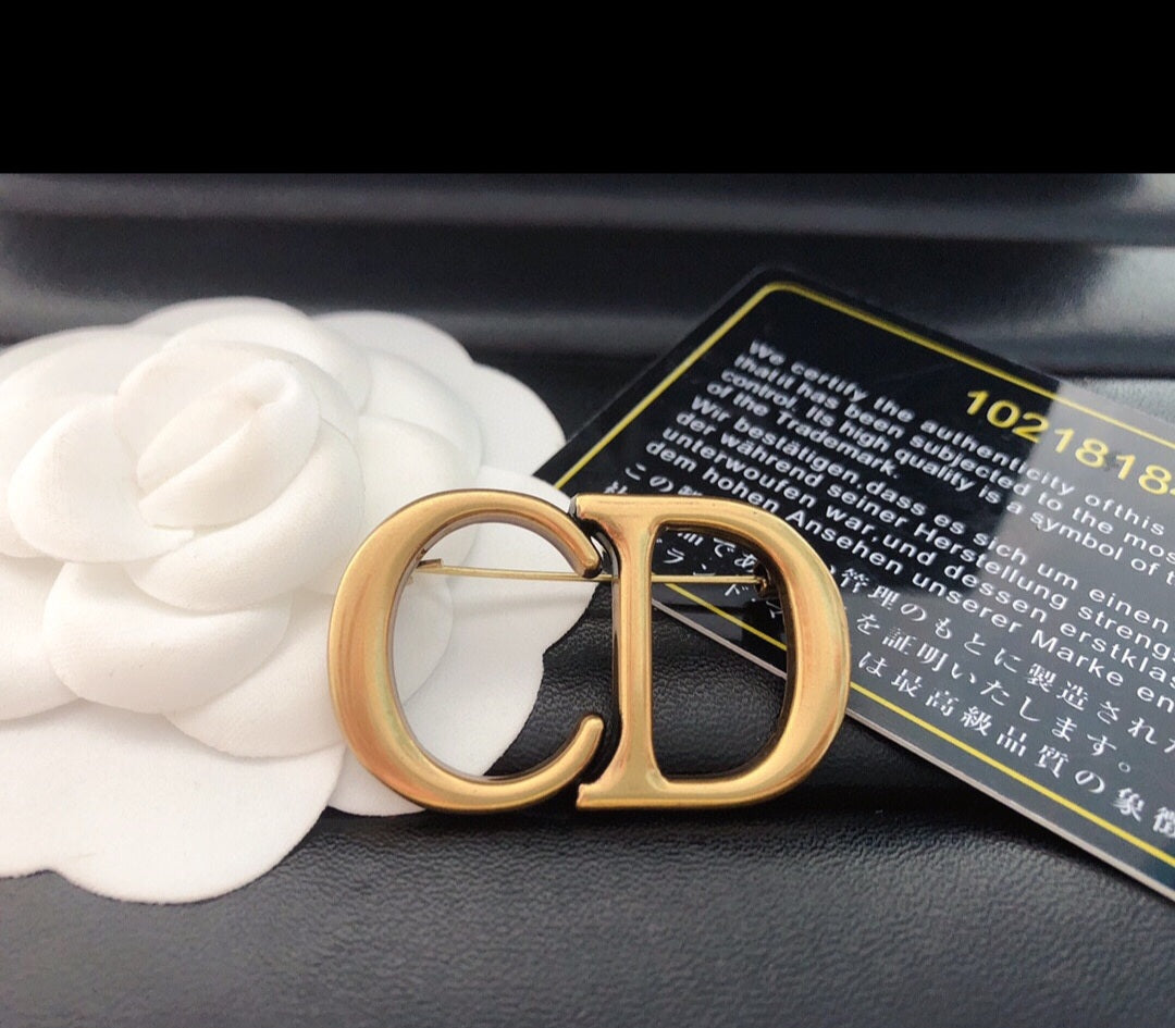 Christian Dior Inspired Brooch