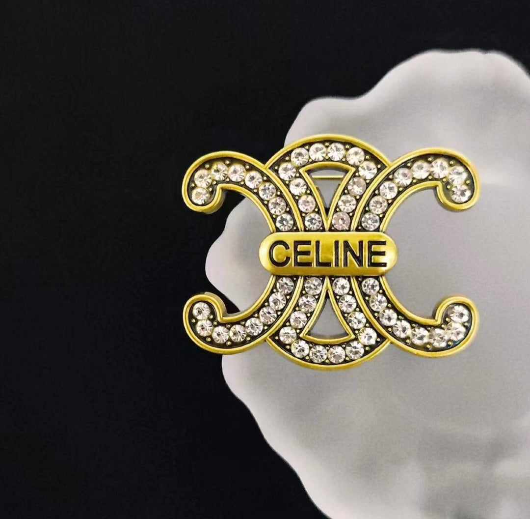 Celine inspired Brooches