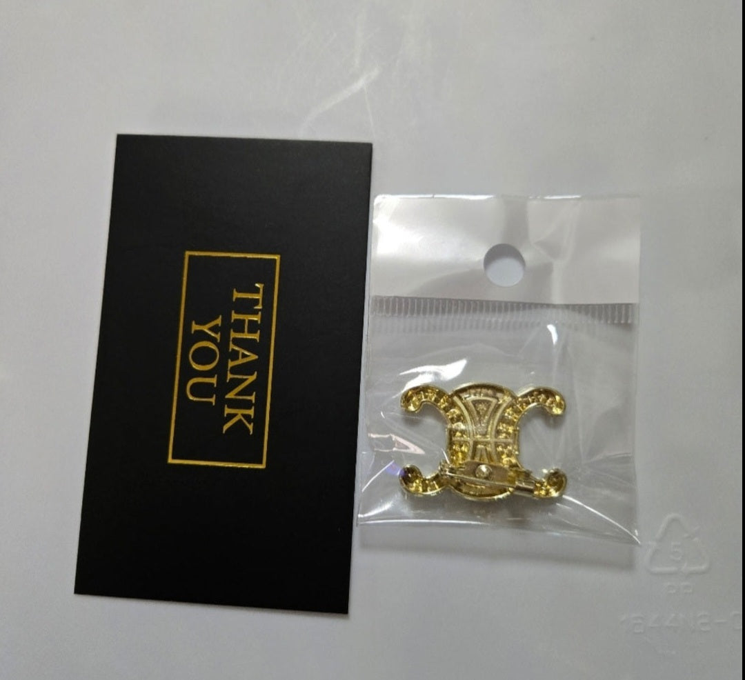 Celine inspired Brooch
