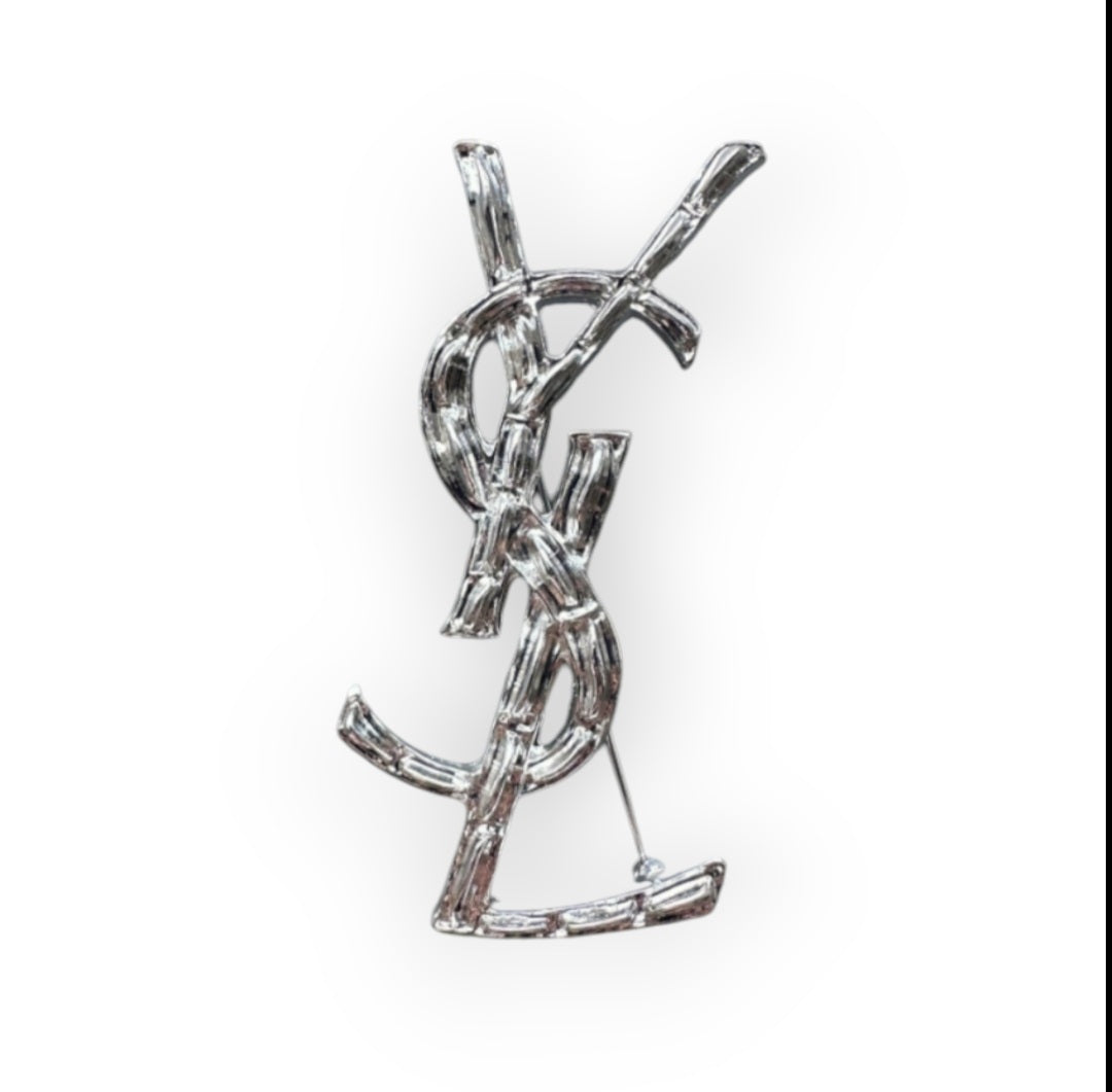 YSL Designer Inspired Brooch