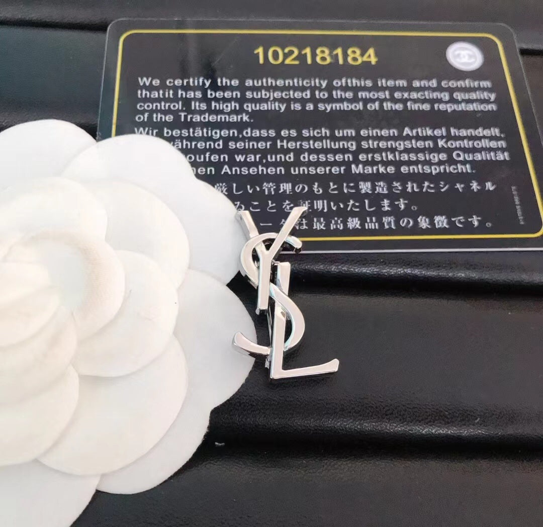 YSL Designer Inspired Mini Brooches
