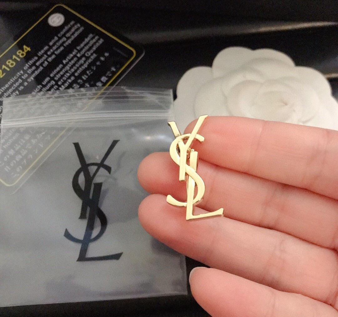 YSL Designer Inspired Mini Brooches