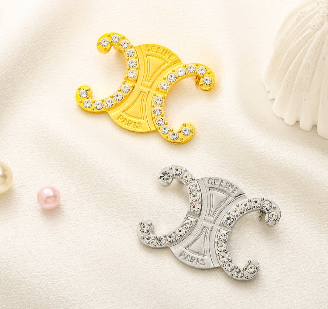 Celine inspired Brooch